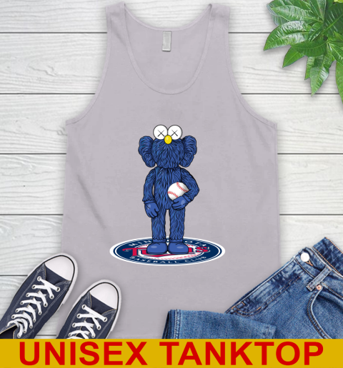 MLB Baseball Minnesota Twins Kaws Bff Blue Figure Shirt Tank Top 4