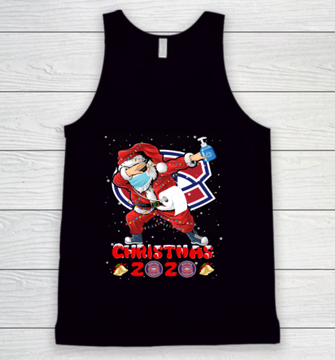Montreal Canadiens Funny Santa Claus Dabbing Christmas 2020 NHL Tank Top