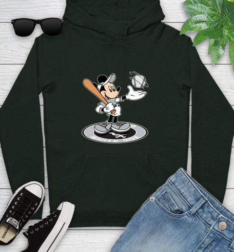 MLB Baseball Chicago White Sox Cheerful Mickey Disney Shirt Youth Hoodie 12