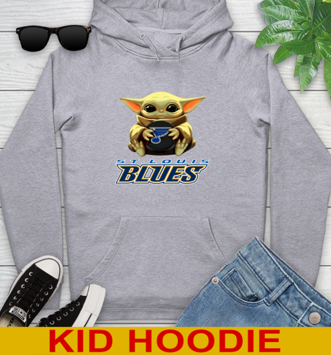 NHL Hockey St.Louis Blues Star Wars Baby Yoda Shirt 139