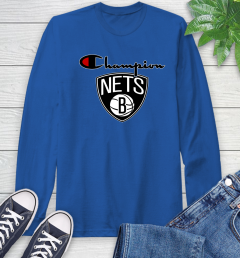 NBA Basketball Brooklyn Nets Champion Shirt Long Sleeve T-Shirt 7