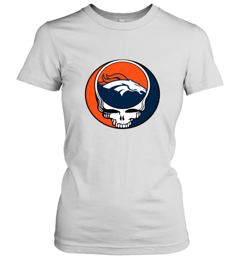 NFL Team Denver Broncos x Grateful Dead Logo Band Women's T-Shirt