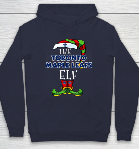 Toronto Maple Leafs Christmas ELF Funny NHL Hoodie 2