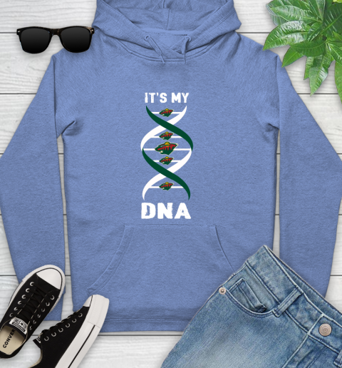 Minnesota Wild NHL Hockey It's My DNA Sports Youth Hoodie 13