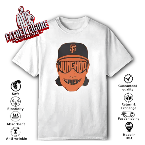 Giants Jung Hoo Crew 2025 Giveaway T-Shirt