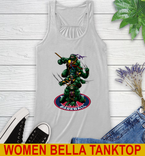 MLB Baseball Los Angeles Angels Teenage Mutant Ninja Turtles Shirt Racerback Tank