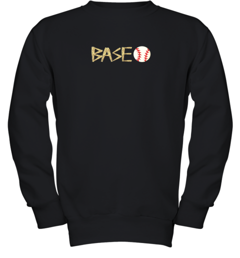 Vintage Baseball Shirt With Bats Ball Players Fans Coach Youth Sweatshirt
