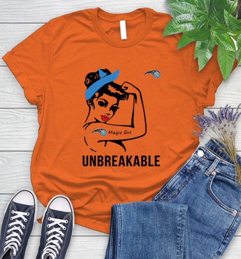 NBA Orlando Magic Girl Unbreakable Basketball Sports Women's T-Shirt 2