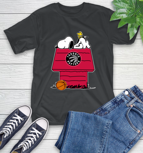 Toronto Raptors NBA Basketball Snoopy Woodstock The Peanuts Movie T-Shirt 2