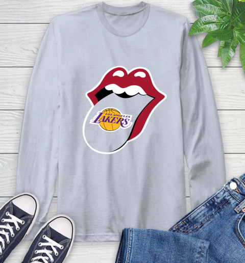 Los Angeles Lakers NBA Basketball Lips I Root For My Team Adoring Fan 63