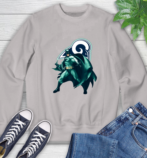 NFL Batman Football Sports Los Angeles Rams Sweatshirt 12