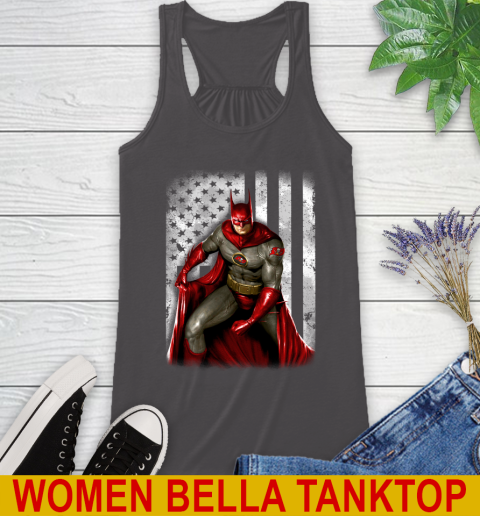 Tampa Bay Buccaneers NFL Football Batman DC American Flag Shirt Racerback Tank 10