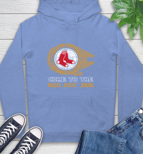 MLB Come To The Boston Red Sox Side Star Wars Baseball Sports Hoodie 11