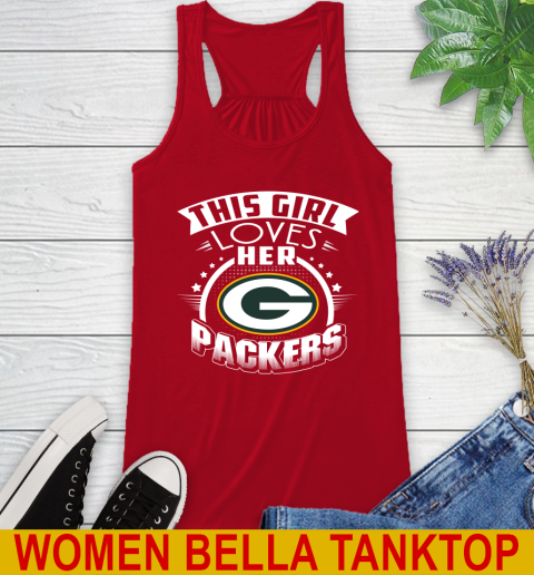 Green Bay Packers NFL Football This Girl Loves Her Team 40