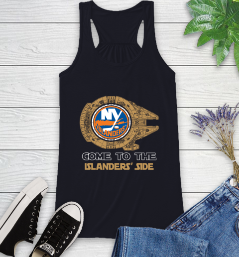 NHL Come To The New York Islanders Wars Hockey Sports Racerback Tank 9