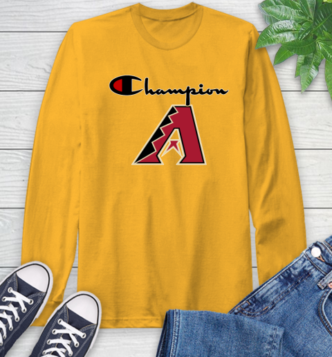MLB Baseball Arizona Diamondbacks Champion Shirt Long Sleeve T-Shirt 2