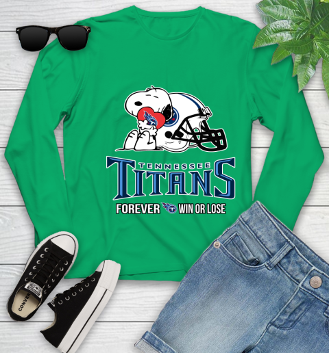 NFL The Peanuts Movie Snoopy Forever Win Or Lose Football Tennessee Titans 130