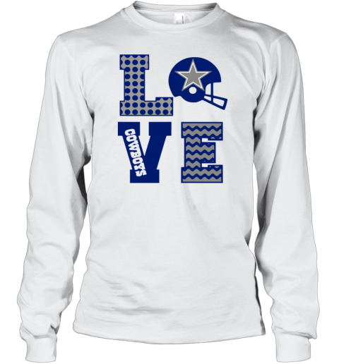 Dallas Cowboys Love Long Sleeve T-Shirt