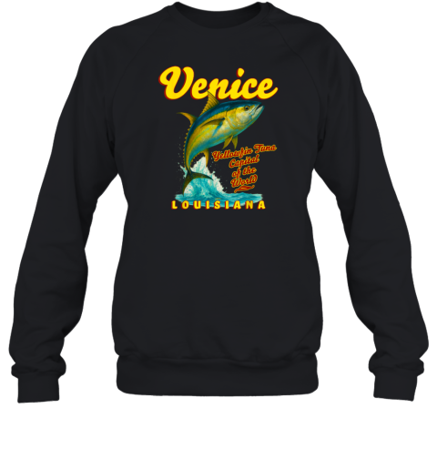 Venice, Louisiana, Yellowfin Tuna Fishing Premium Sweatshirt