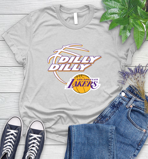 NBA Los Angeles Lakers Dilly Dilly Basketball Sports Women's T-Shirt