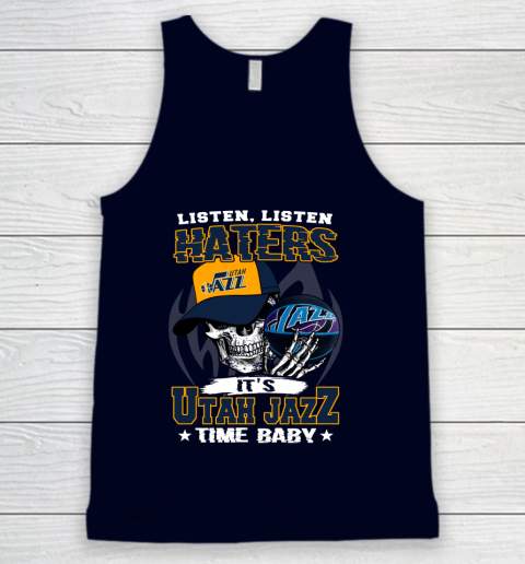 Listen Haters It is JAZZ Time Baby NBA Tank Top 2