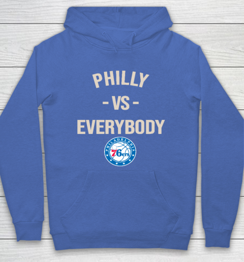 Philadelphia 76ers Vs Everybody Hoodie - Image 7