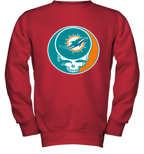 Miami Dolphins / Grateful Dead Custom Printed T-Shirt