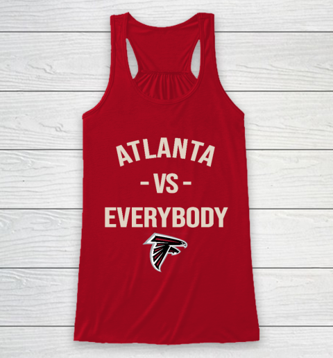 Atlanta Falcons Vs Everybody Racerback Tank 4