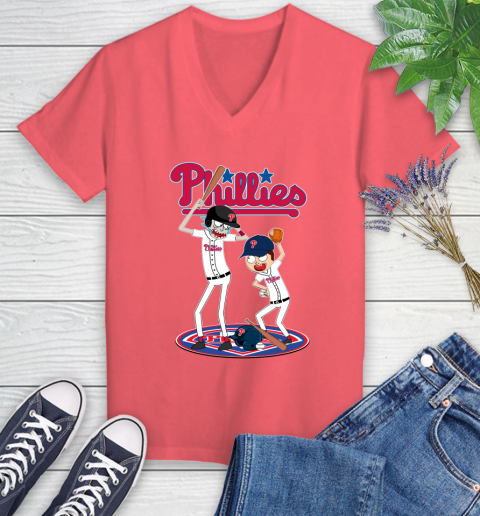 MLB Philadelphia Phillies Rick And Morty Baseball 82