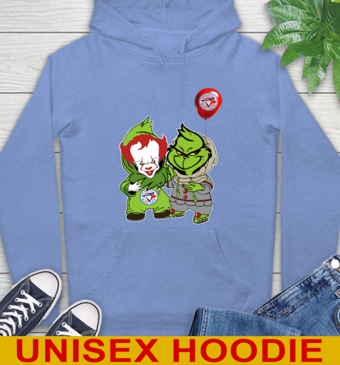 Baby Pennywise Grinch Christmas MLB Baseball Toronto Blue Jays Hoodie 11