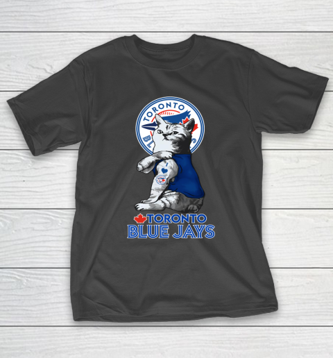 MLB Baseball My Cat Loves Toronto Blue Jays T-Shirt