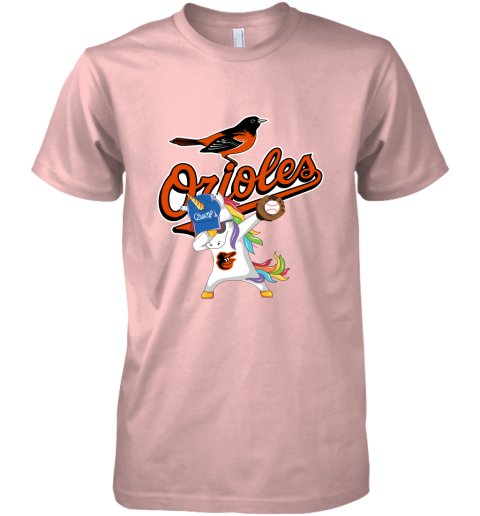 Hip Hop Dabbing Unicorn Flippin Love Baltimore Orioles Premium Men's T-Shirt