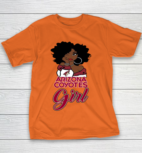 Arizona Coyotes Girl NHL Youth T-Shirt 7