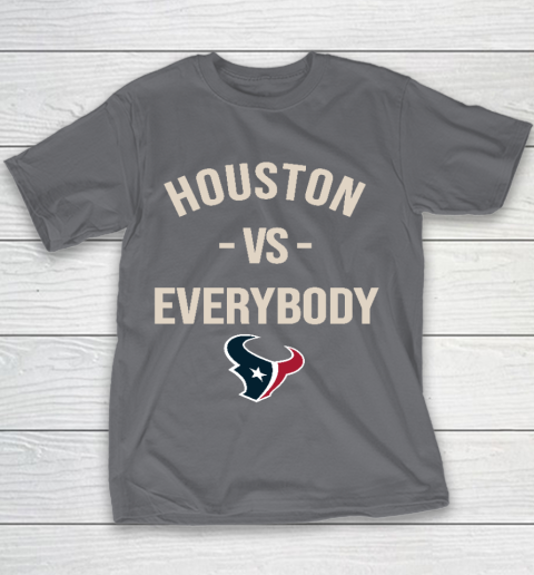 Houston Texans Vs Everybody Youth T-Shirt 5
