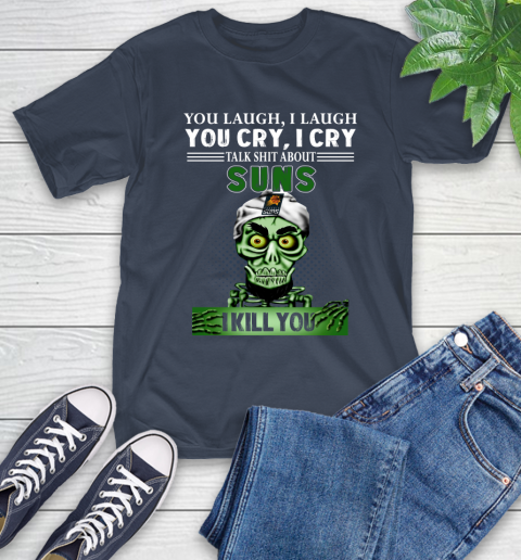 NBA Talk Shit About Phoenix Suns Warriors I Kill You Achmed The Dead Terrorist Jeffrey Dunham Basketball T-Shirt 3