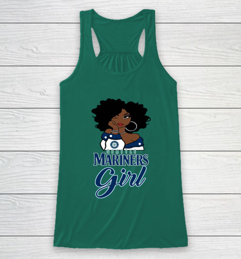 Seattle Marinerss Girl MLB Racerback Tank 6