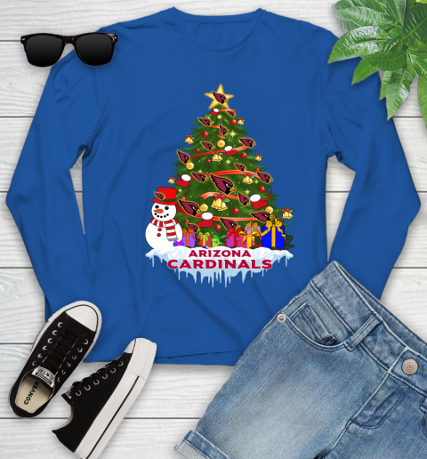 Arizona Cardinals Merry Christmas NFL Football Sports Youth Long Sleeve 9