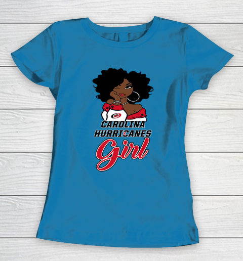 Carolina Hurricanes Girl NHL Women's T-Shirt 8