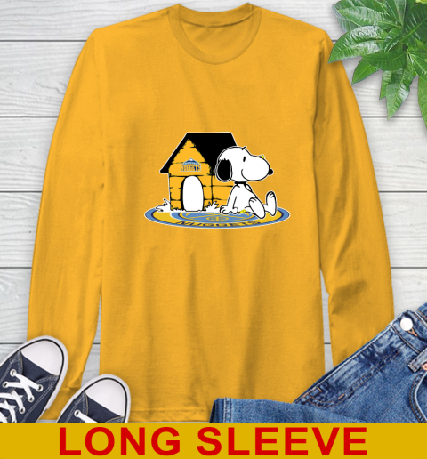NBA Basketball Denver Nuggets Snoopy The Peanuts Movie Shirt Long Sleeve T-Shirt 3