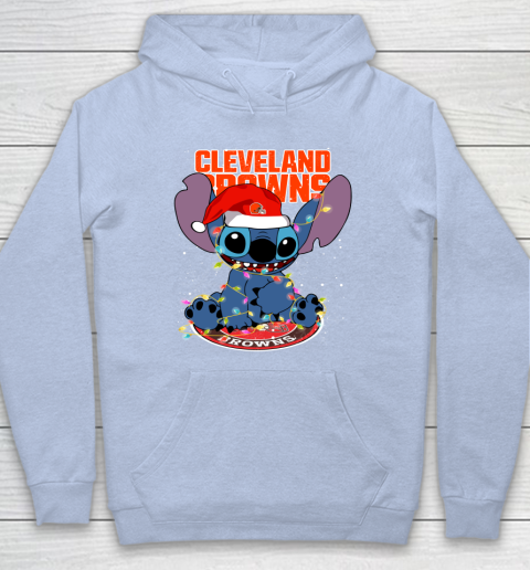 Cleveland Browns NFL Football noel stitch Christmas Hoodie 5