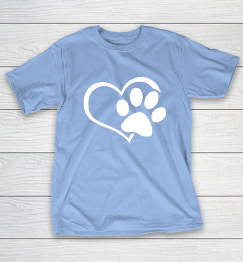 Dog Mom T Shirt Cool Paw Print Heart Women Men Dog Lovers Youth Sweatshirt