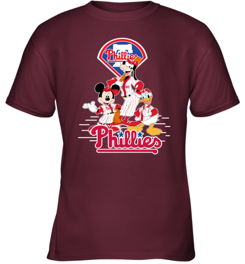 Philadelphia Phillies Mickey Mouse x Philadelphia Phillies Baseball Jersey  –