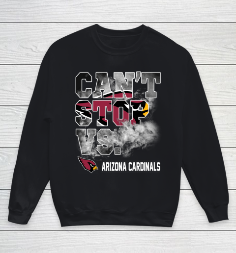 NFL Arizona Cardinals Football Can't Stop Vs Youth Sweatshirt