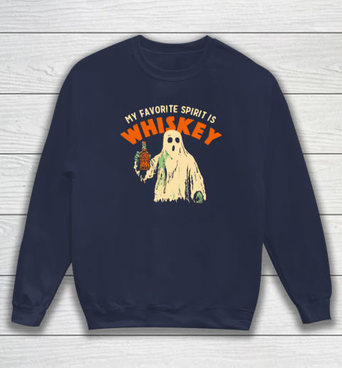 My Favorite Spirit Is Whiskey Halloween Sweatshirt 2