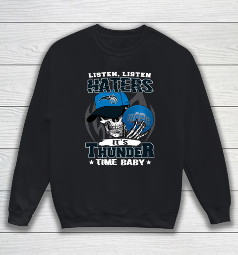 Listen Haters It is MAGIC Time Baby NBA Sweatshirt