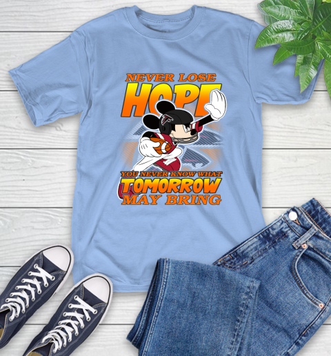 Atlanta Falcons NFL Football Mickey Disney Never Lose Hope (1) T-Shirt 12