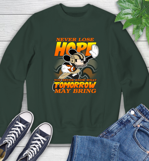 New Orleans Saints NFL Football Mickey Disney Never Lose Hope Sweatshirt 12