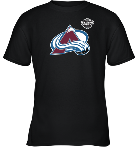 2022 Colorado Avalanche NHL Global Series Primary Youth T-Shirt