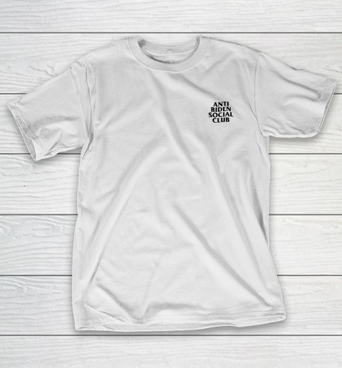 Anti Biden Social Club (print on front and back) T-Shirt
