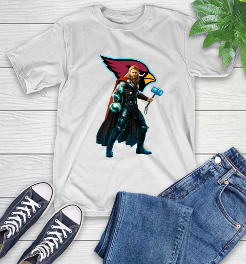 NFL Thor Avengers Endgame Football Arizona Cardinals T-Shirt